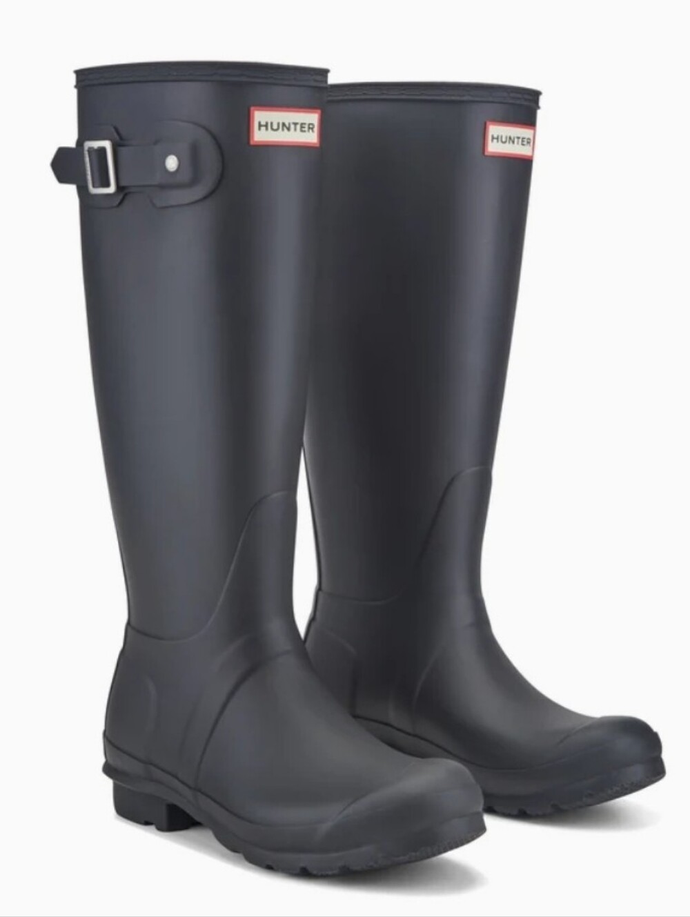 Hunter dark charcoal/faded black Original tall rain boots